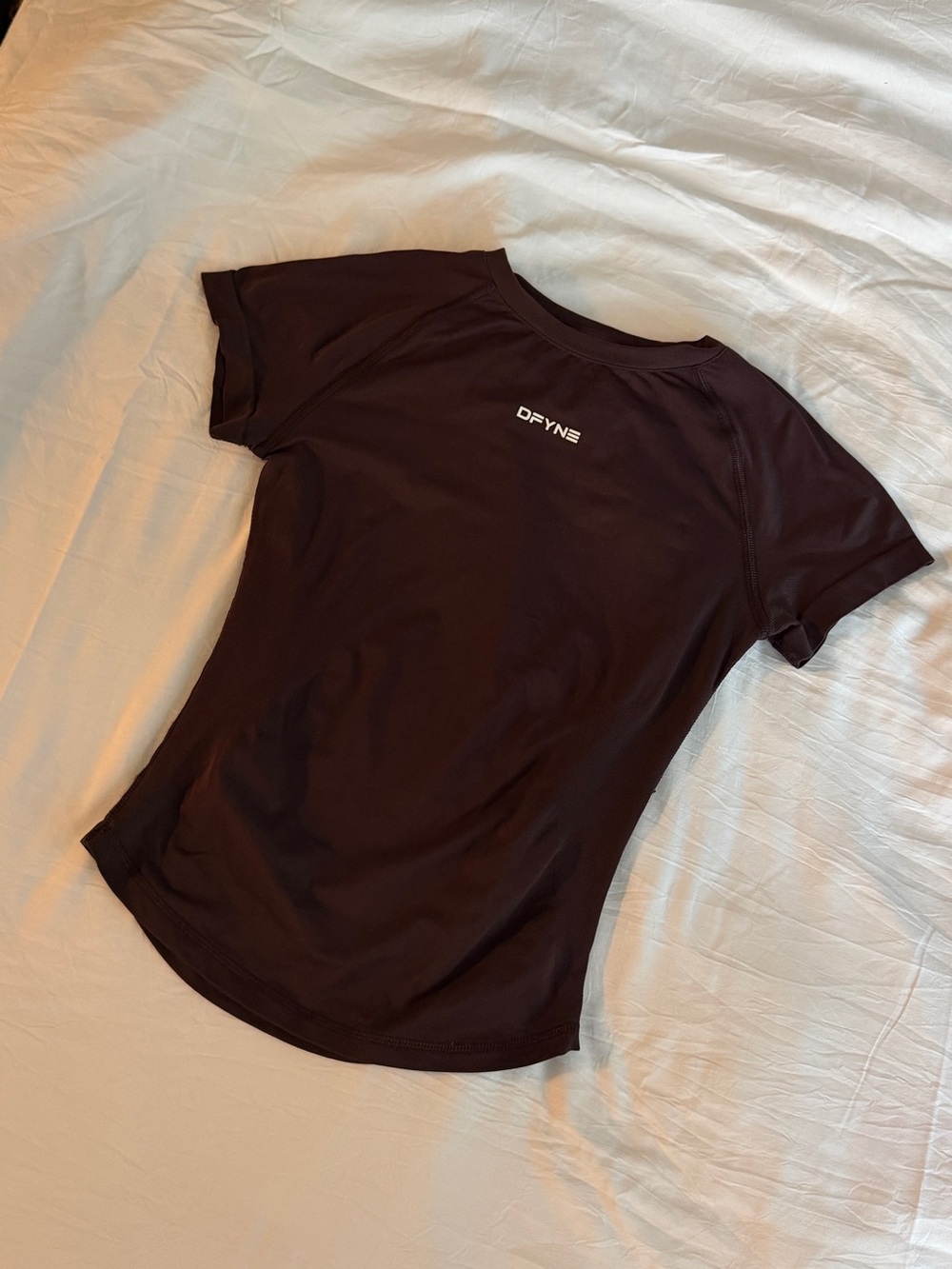 Dfyne Impact Short Sleeve Top - Espresso